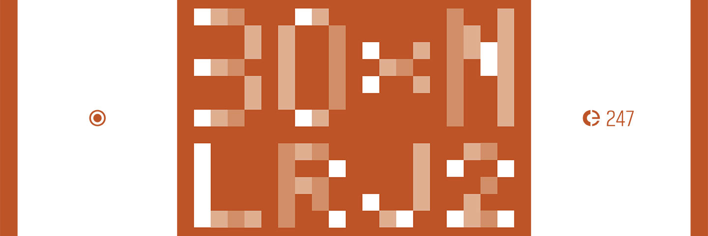 detail of the cover of 30×N — LRJ2