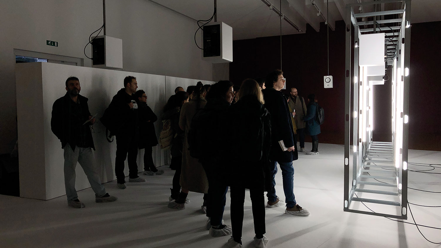 view of the installation