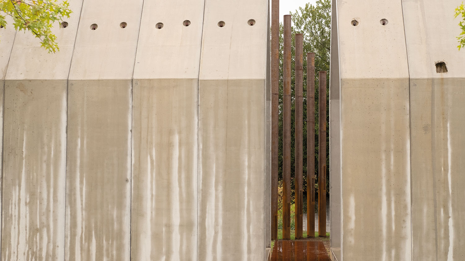 view of the installation