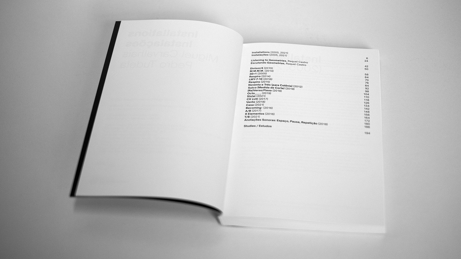 View of the book