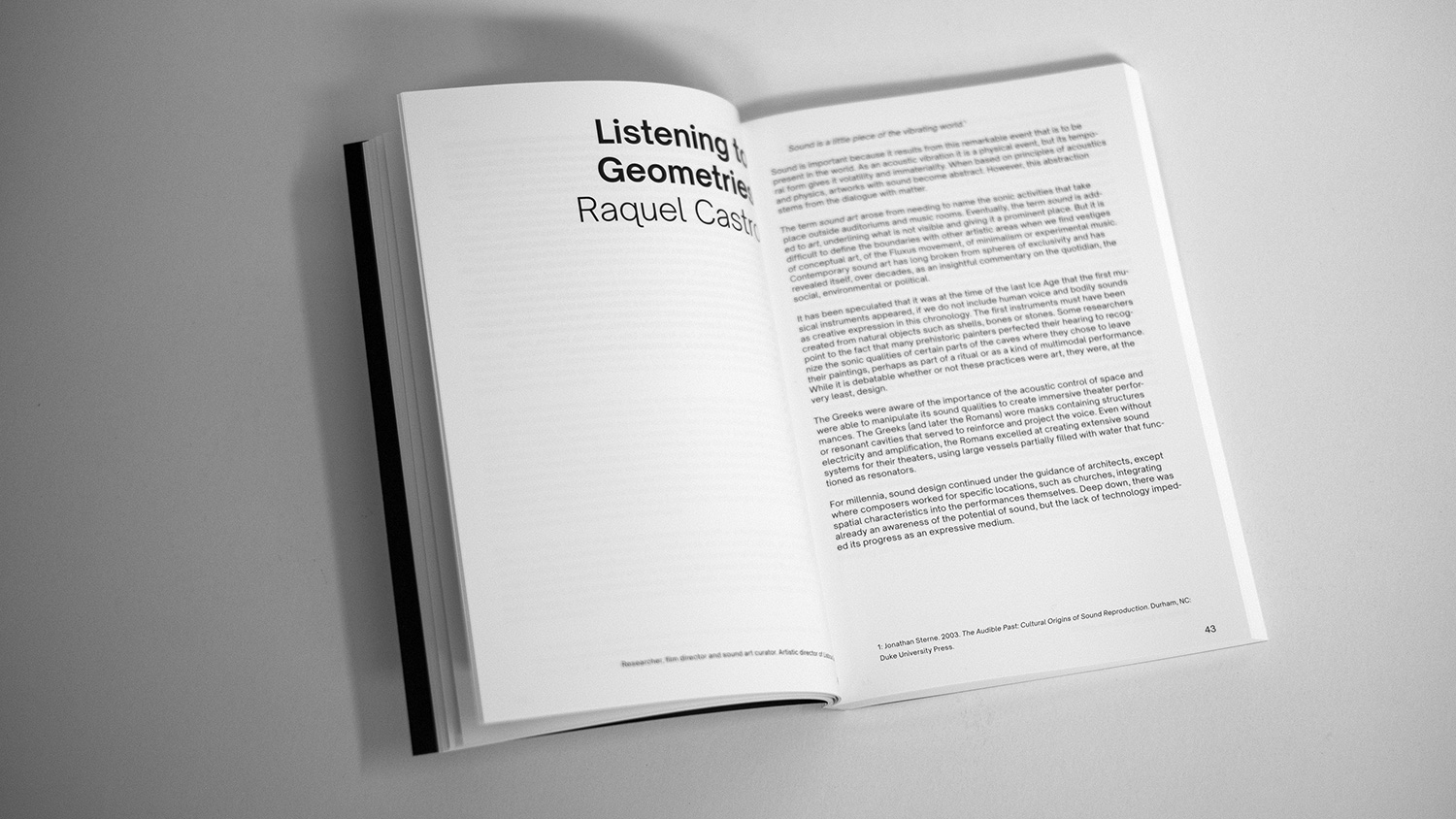 View of the book