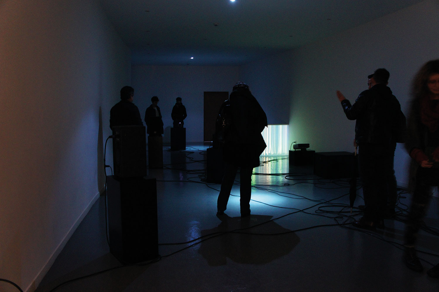 view of the installation