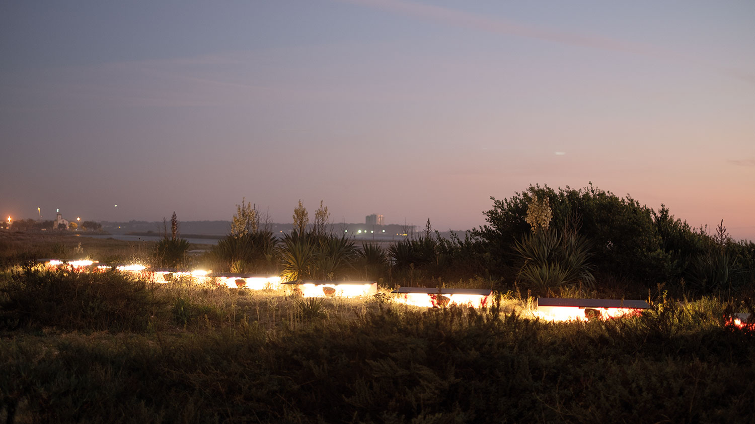 view of the installation