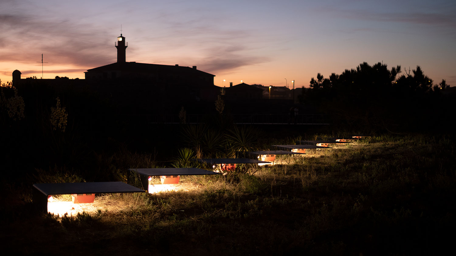view of the installation