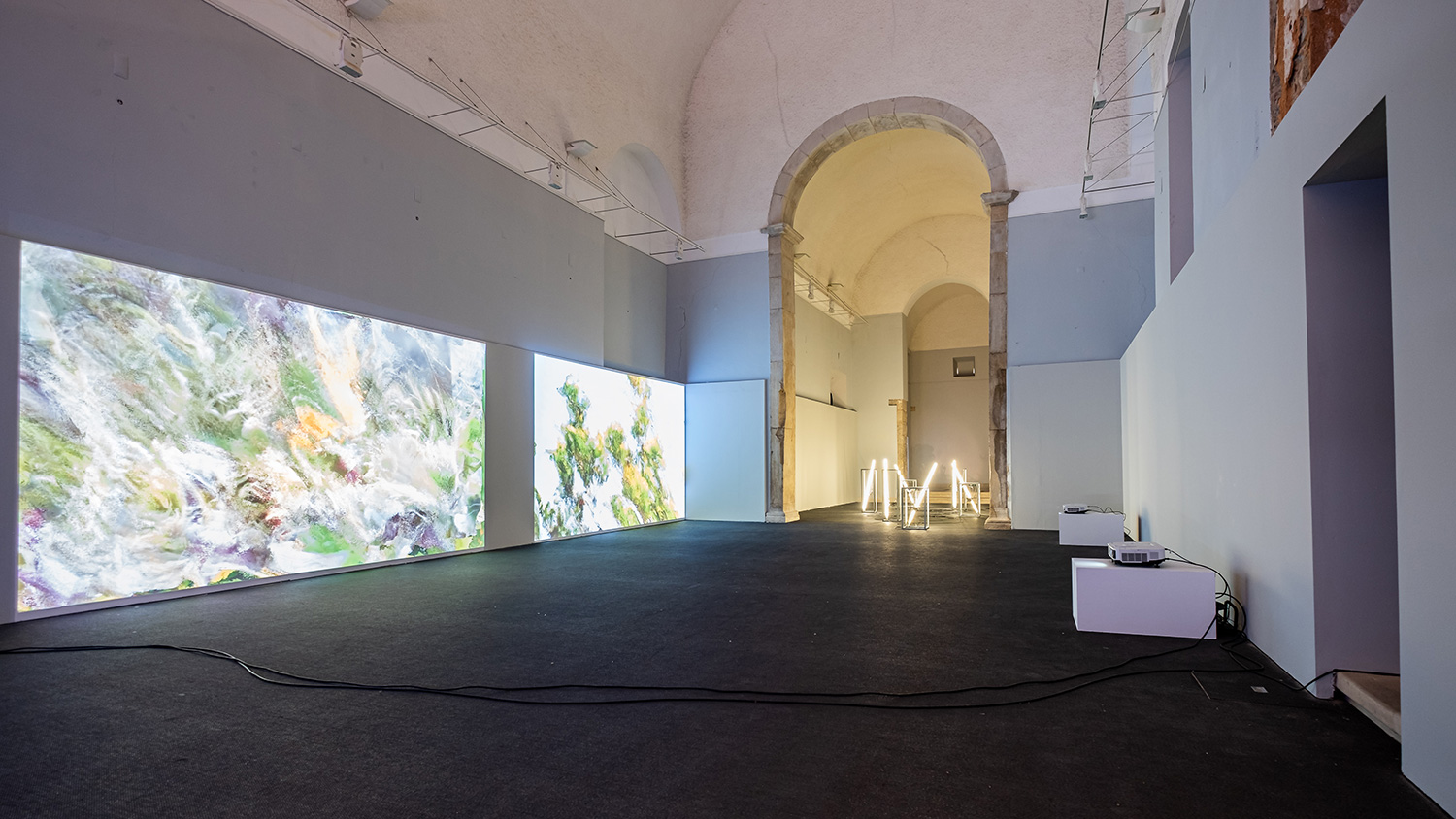 view of the installation