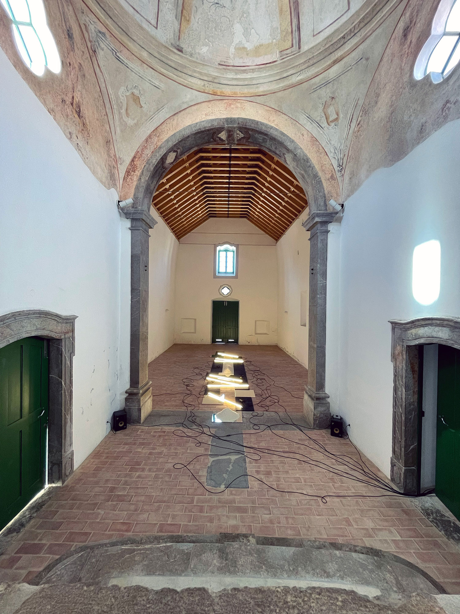 view of the installation